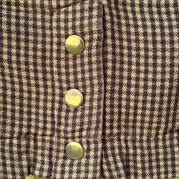 Anthropologie Hei Hei Delaine Women's Dark Olive Cotton Canvas Jacket Size 6 - Picture 11 of 14